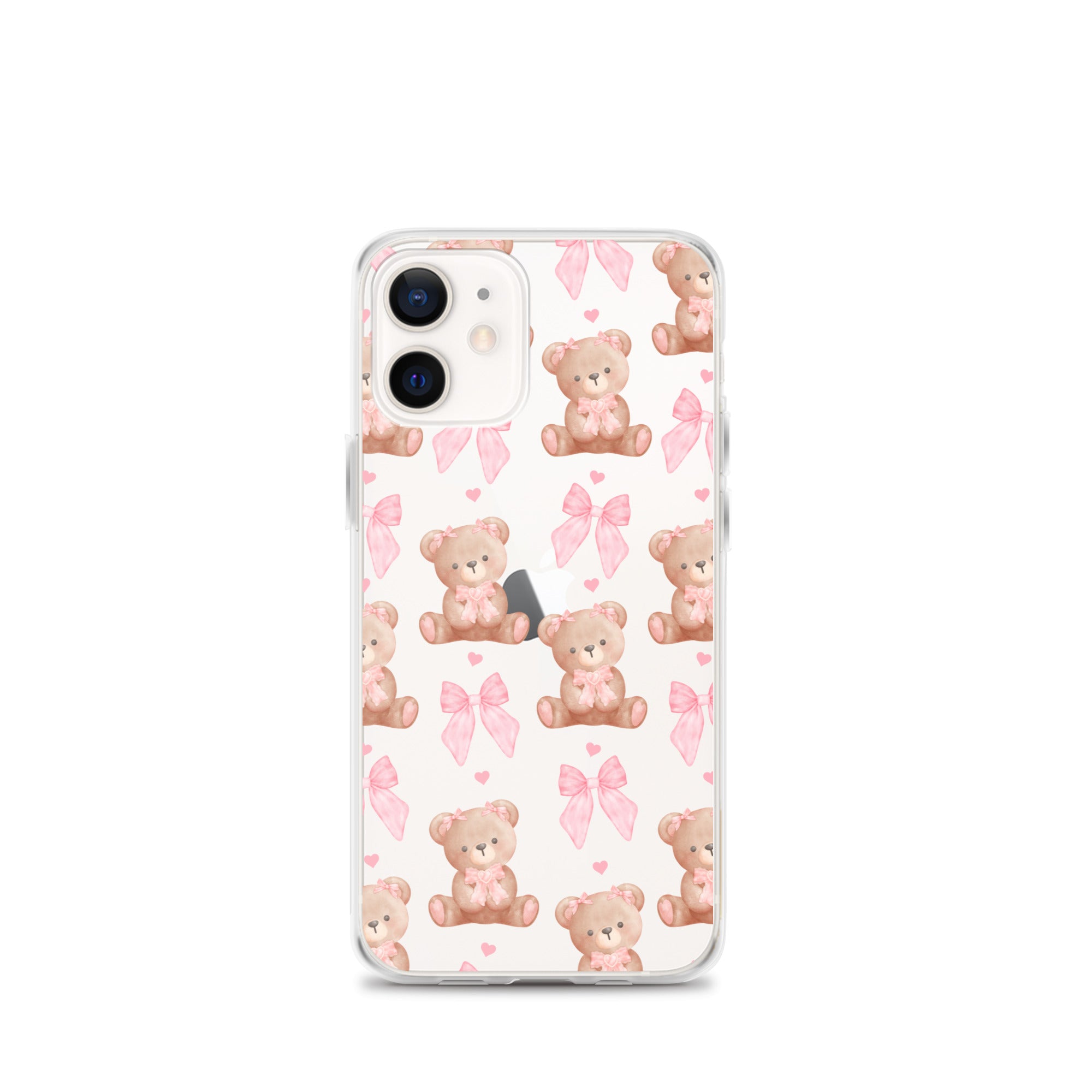 Bows & Bears Clear iPhone Case