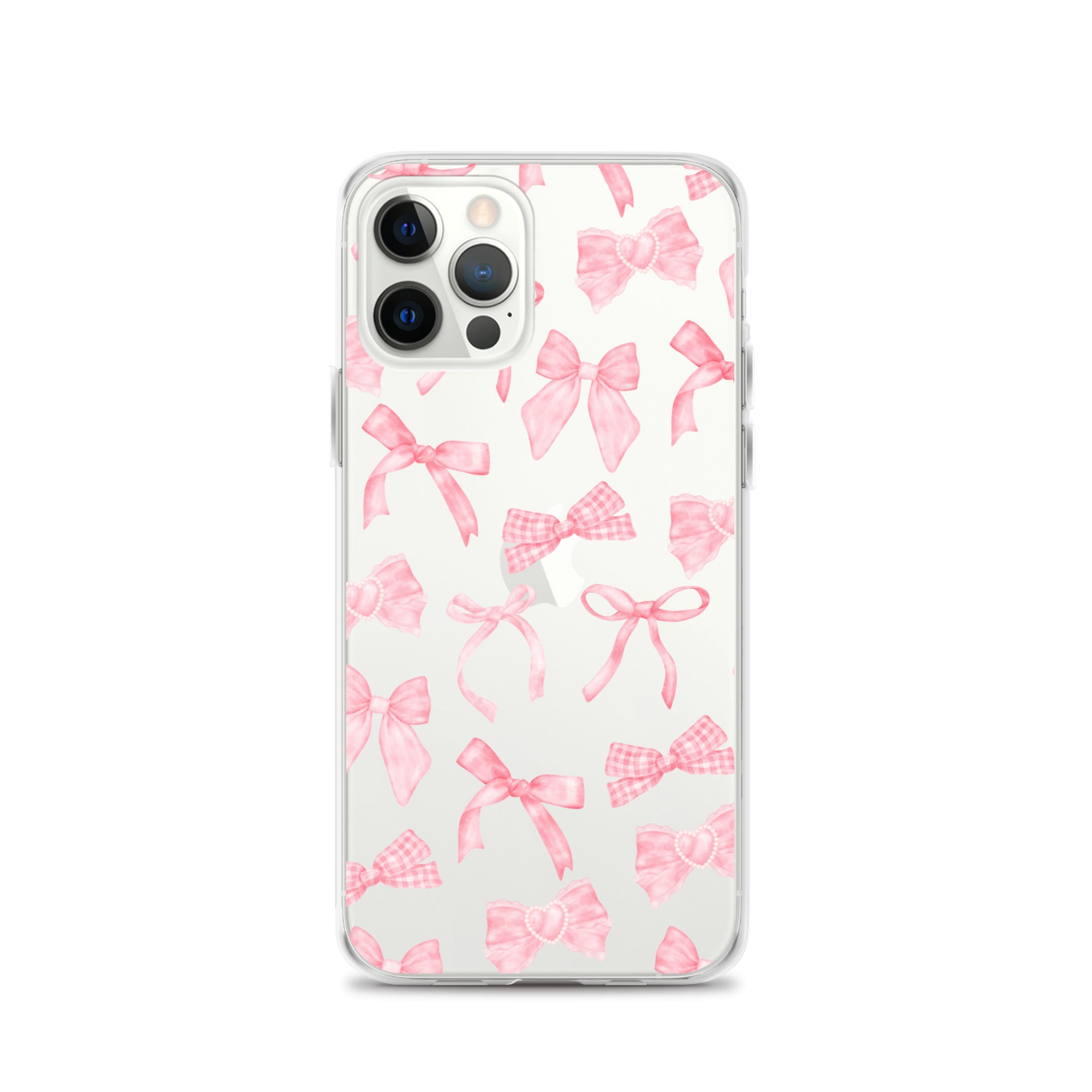Bow Delight Clear iPhone Case