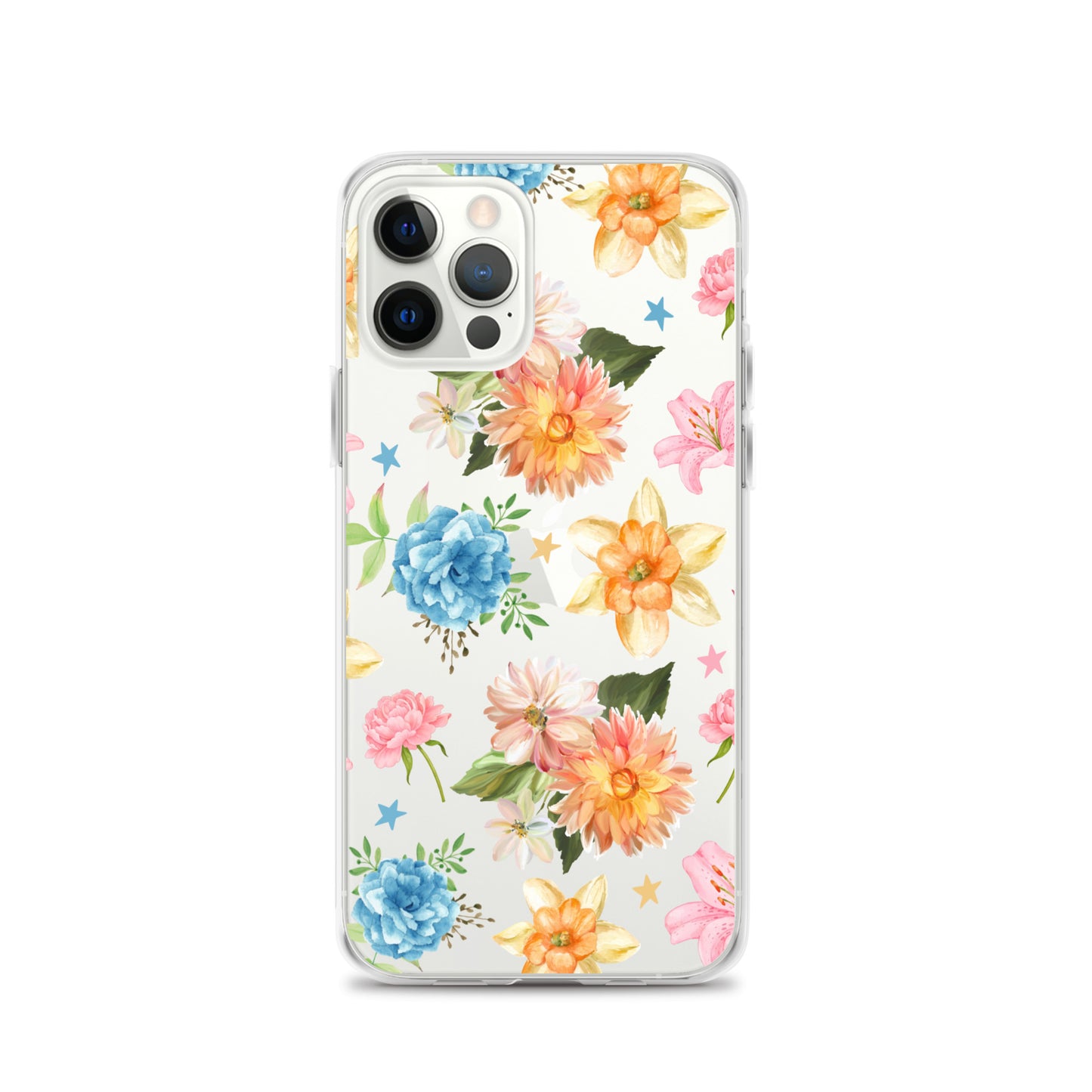 Floral Fiesta Clear iPhone Case