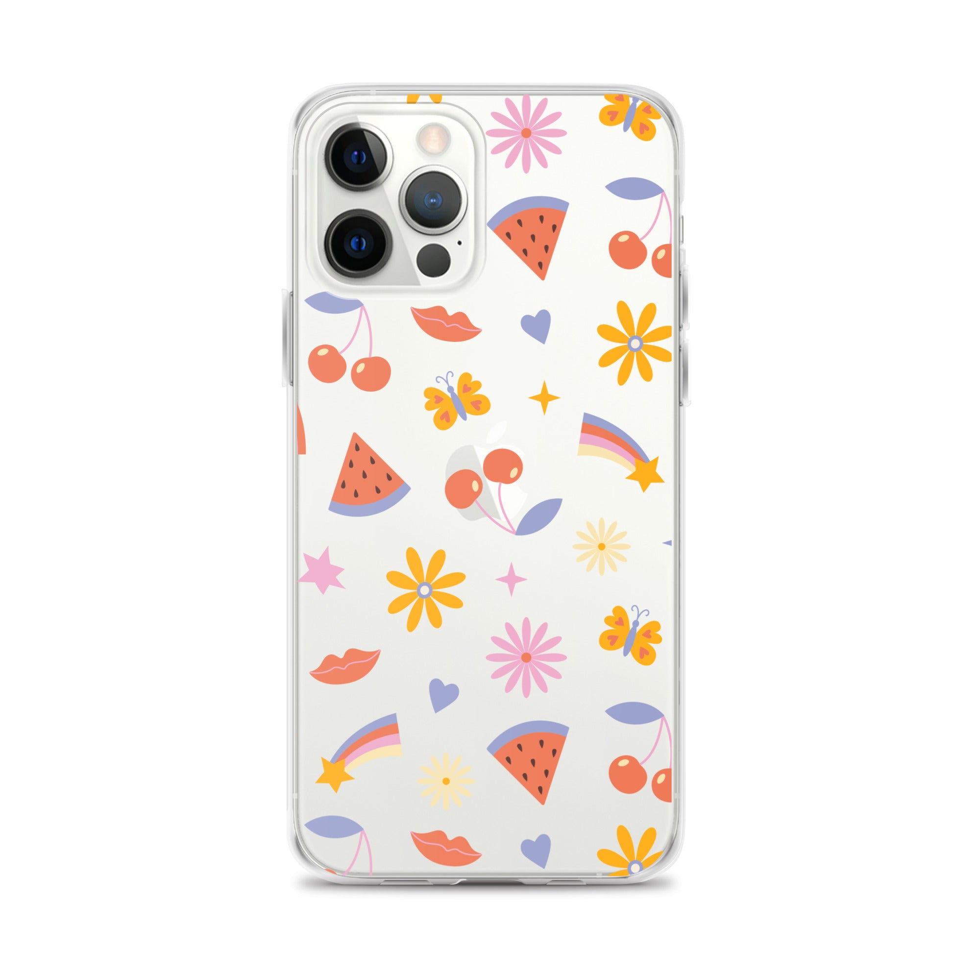 Summer Vibes Clear iPhone Case iPhone 12 Pro Max