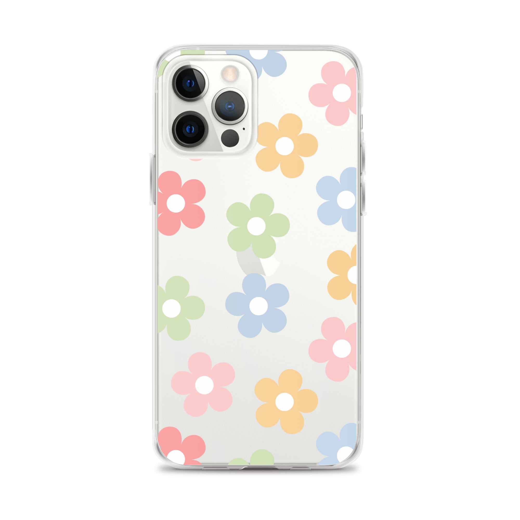 Pastel Garden Clear iPhone Case