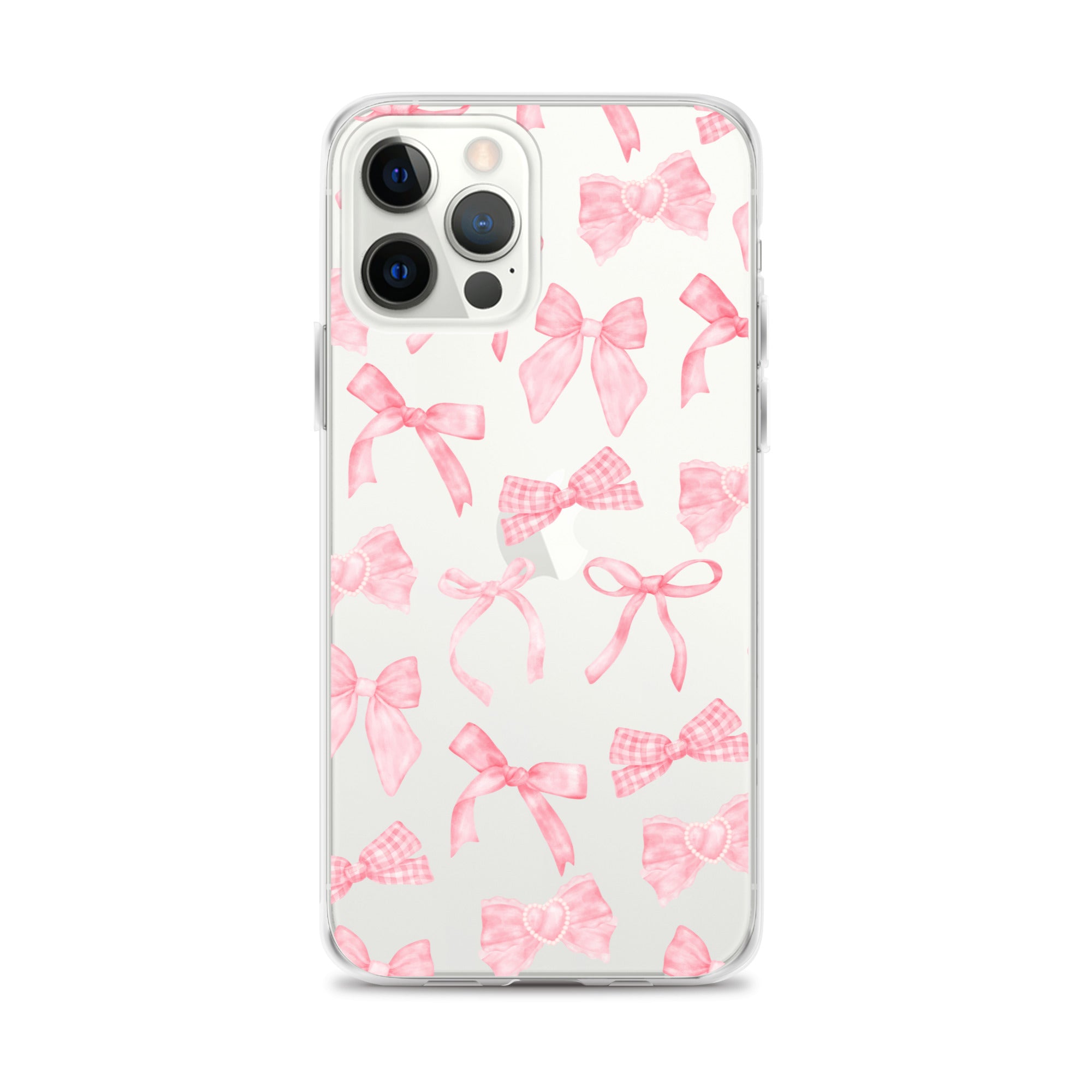 Bow Delight Clear iPhone Case