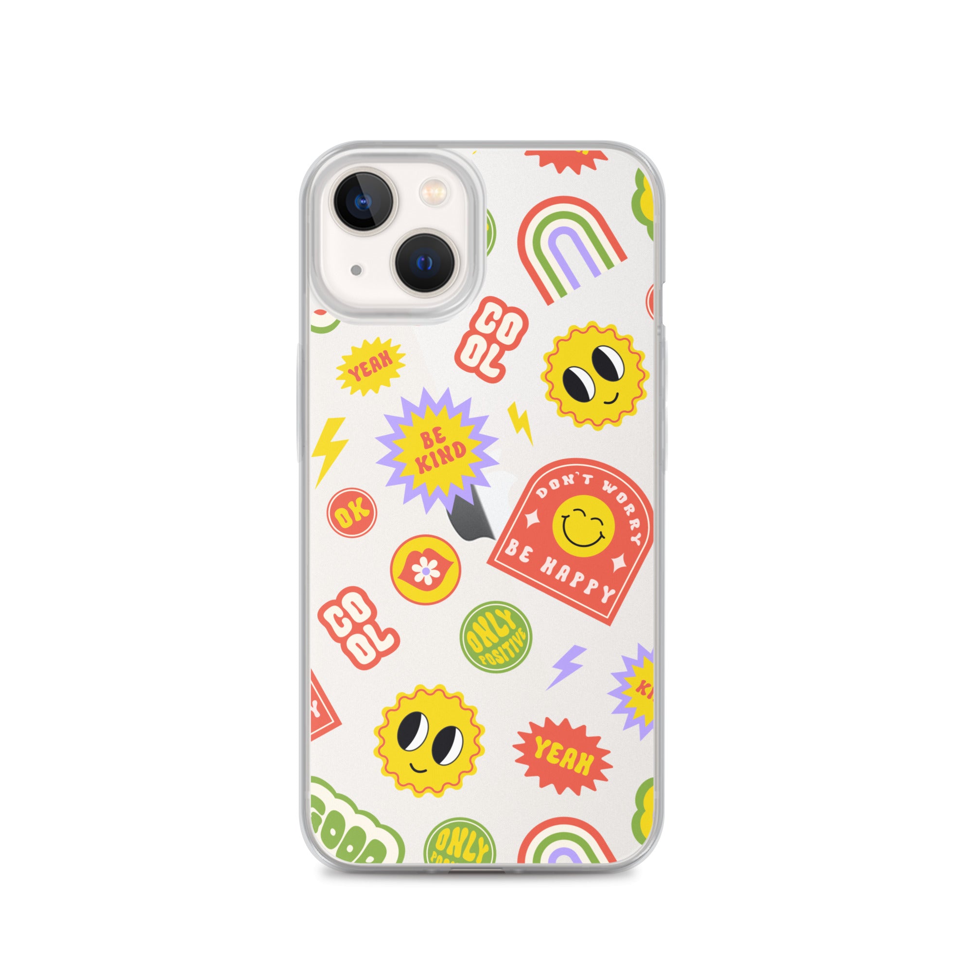 Good Vibes Clear iPhone Case iPhone 13