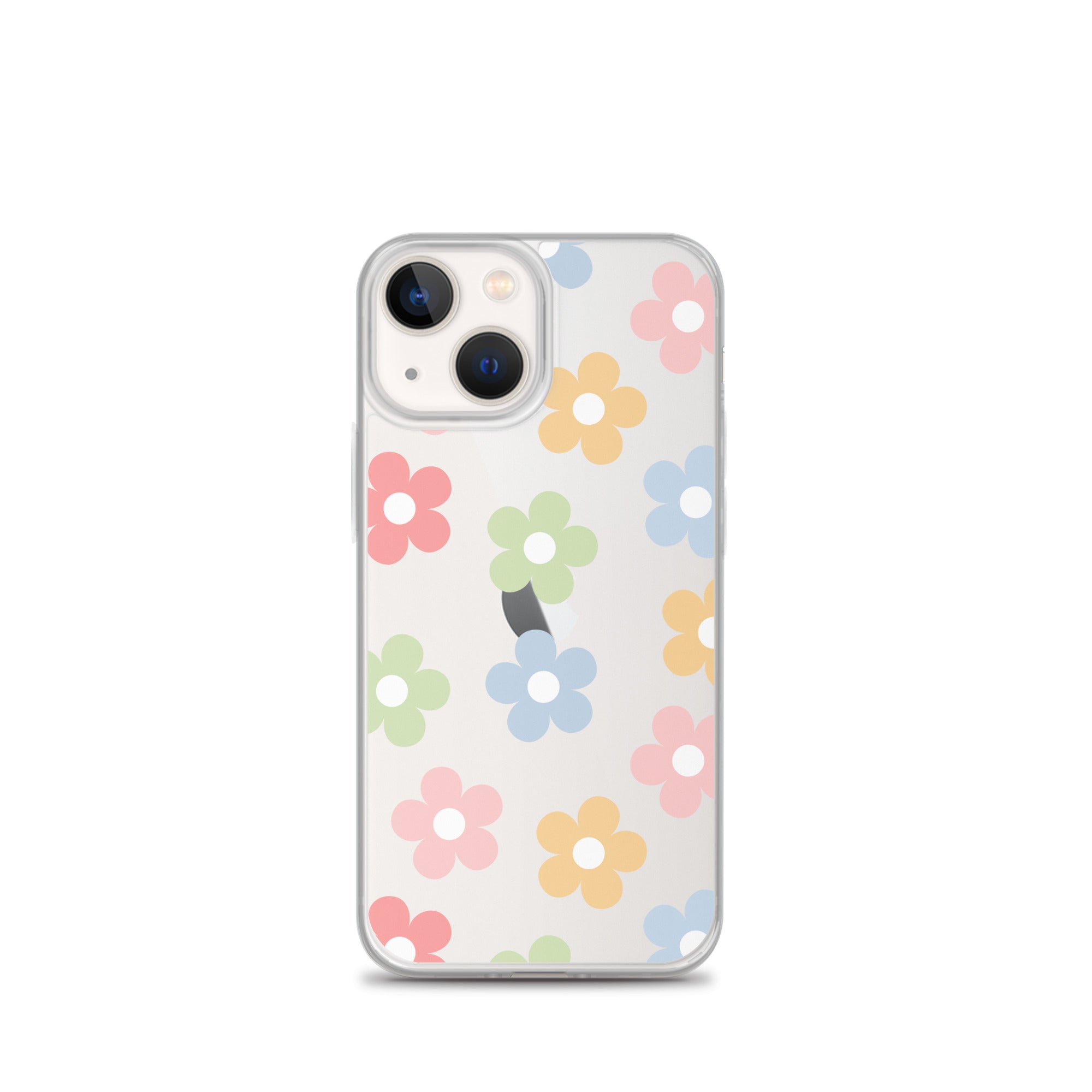 Pastel Garden Clear iPhone Case