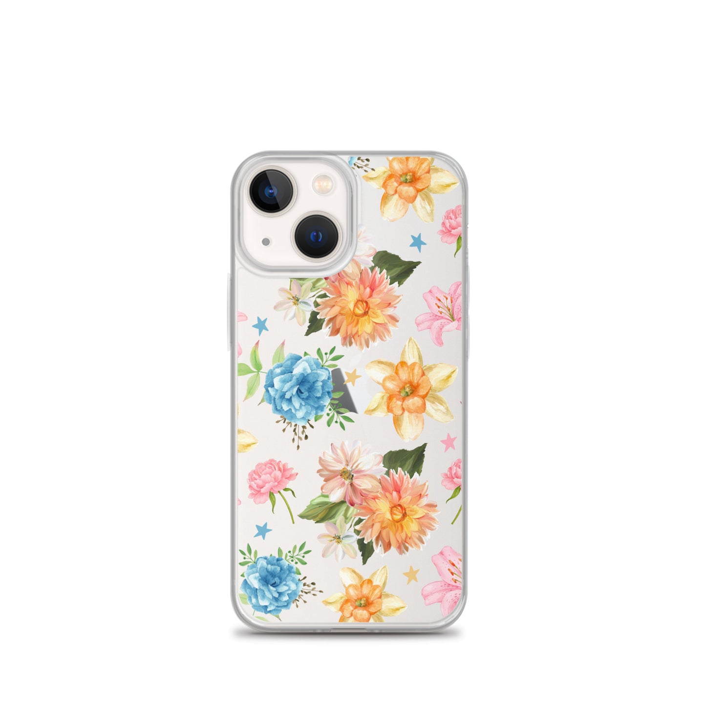 Floral Fiesta Clear iPhone Case