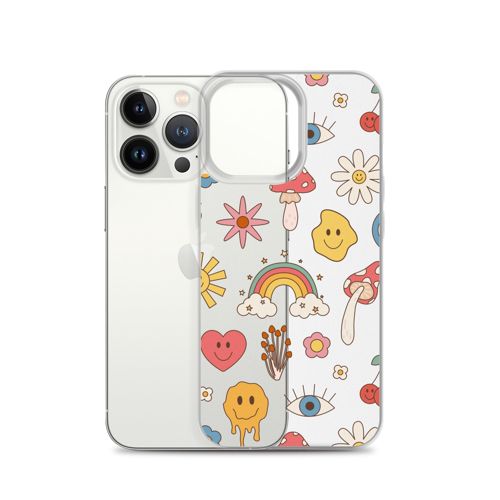 Wonderland Clear iPhone Case