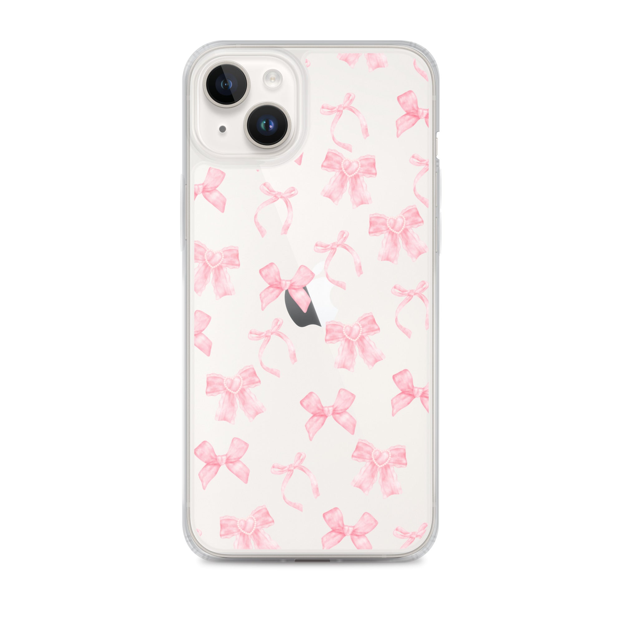Coquette Bows Clear iPhone Case