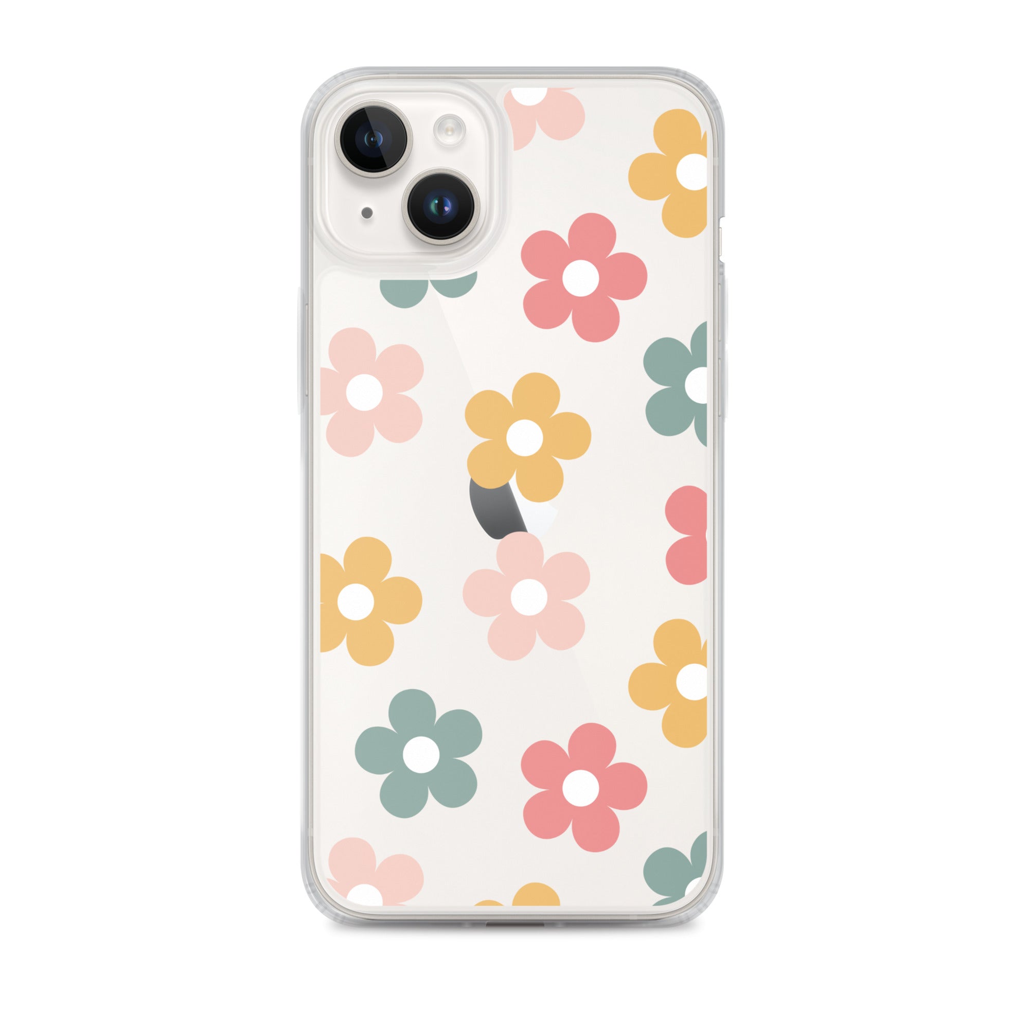 Boho Garden Clear iPhone Case