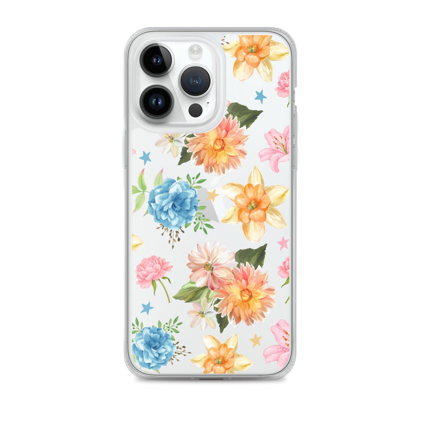 Floral Fiesta Clear iPhone Case