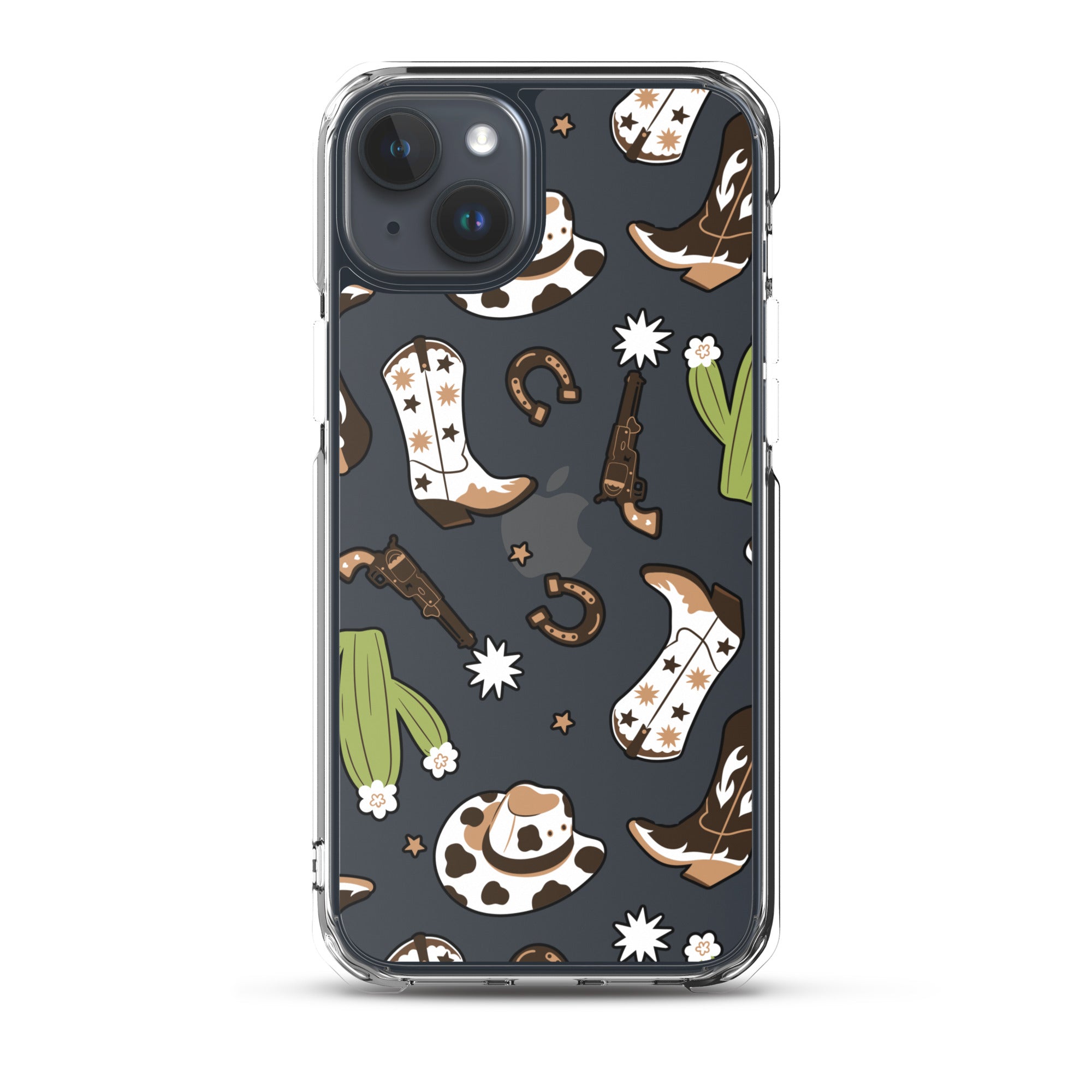Desert Day Clear iPhone Case iPhone 15 Plus