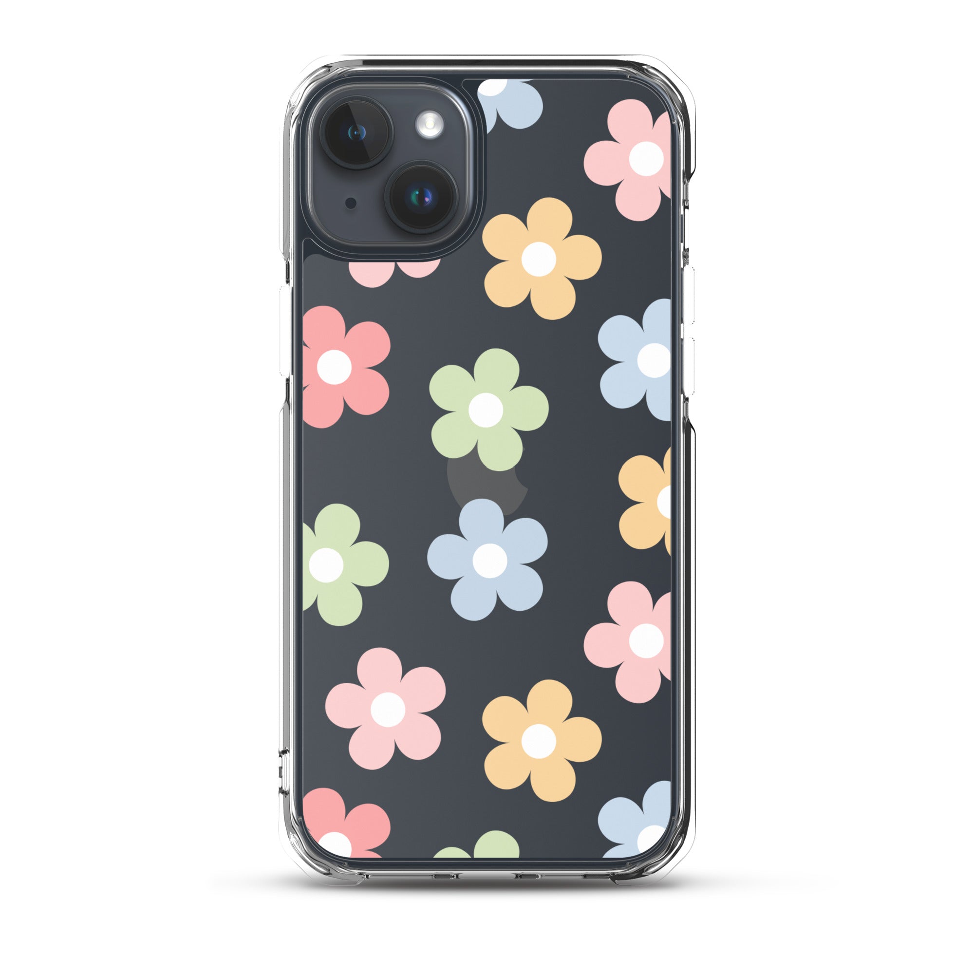 Pastel Garden Clear iPhone Case