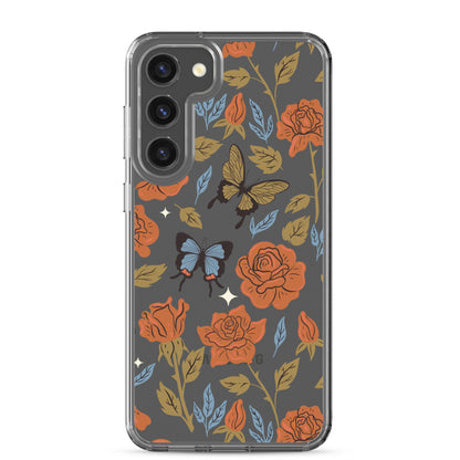 Butterfly Spices Clear Samsung Case