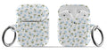 Blue Bloom AirPods Case