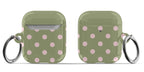 Pink Matcha Polka Dots AirPods Case