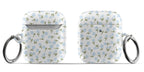 Blue Bloom AirPods Case