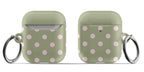 Pink Matcha Polka Dots AirPods Case