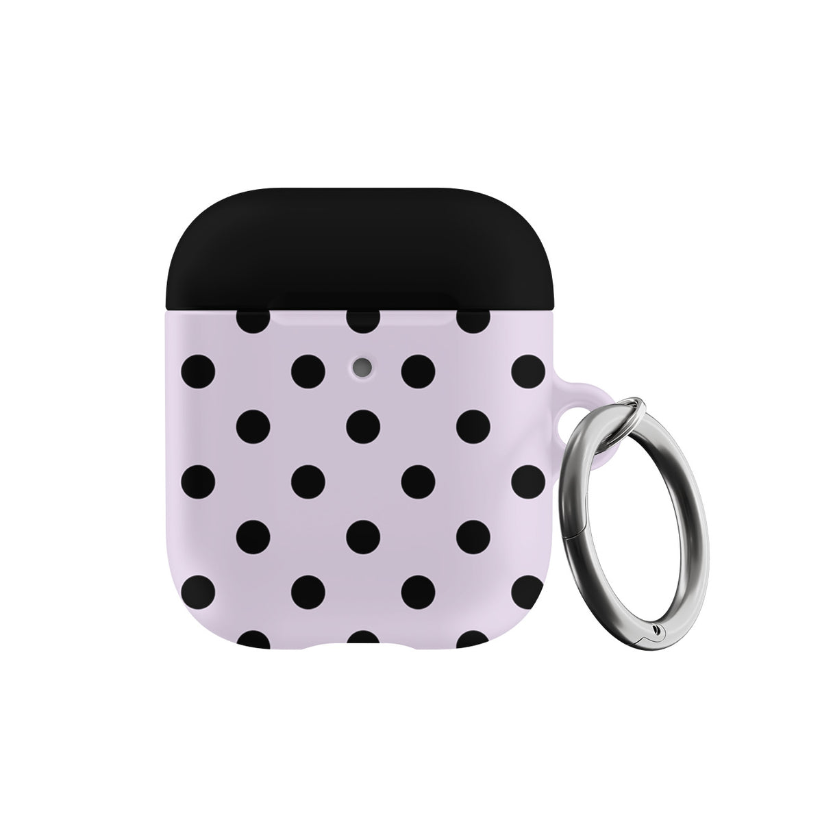 Lilac Polka Dots AirPods Case