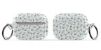 Blue Bloom AirPods Case