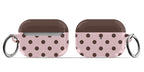 Strawberry Mocha Polka Dots AirPods Case
