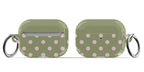 Pink Matcha Polka Dots AirPods Case