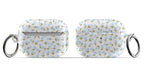 Blue Bloom AirPods Case