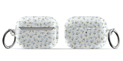 Blue Bloom AirPods Case