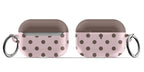 Strawberry Mocha Polka Dots AirPods Case