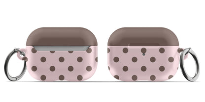 Pink Polka Dots AirPods Case