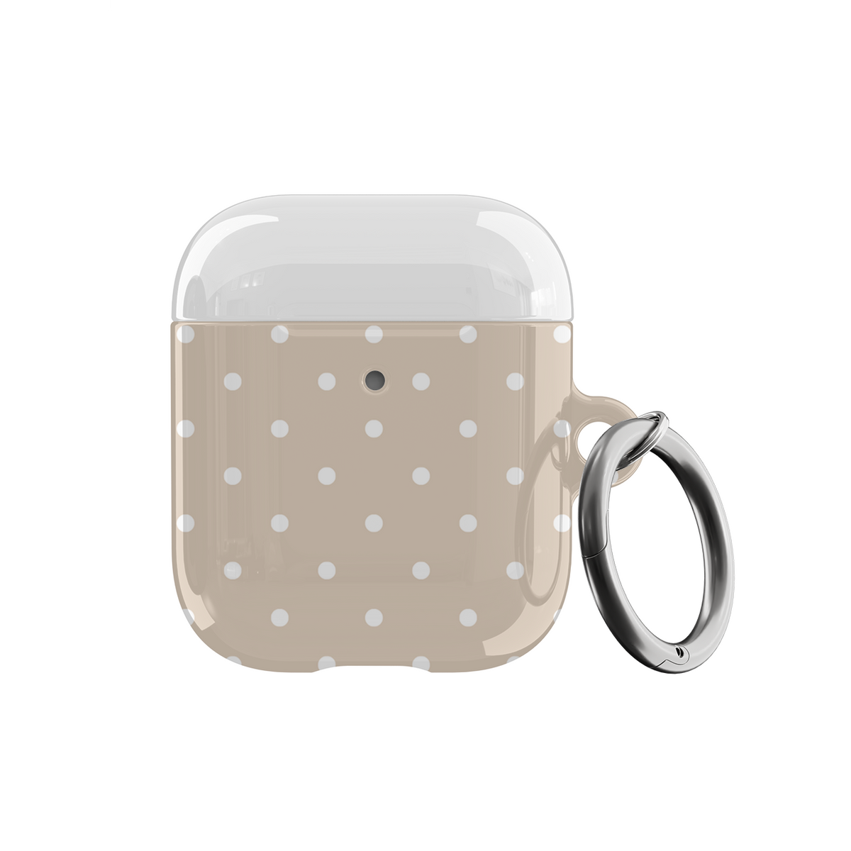 Beige Mini Dots AirPods Case
