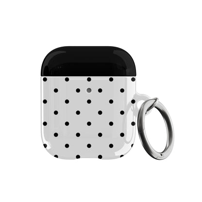Black Mini Dots AirPods Case