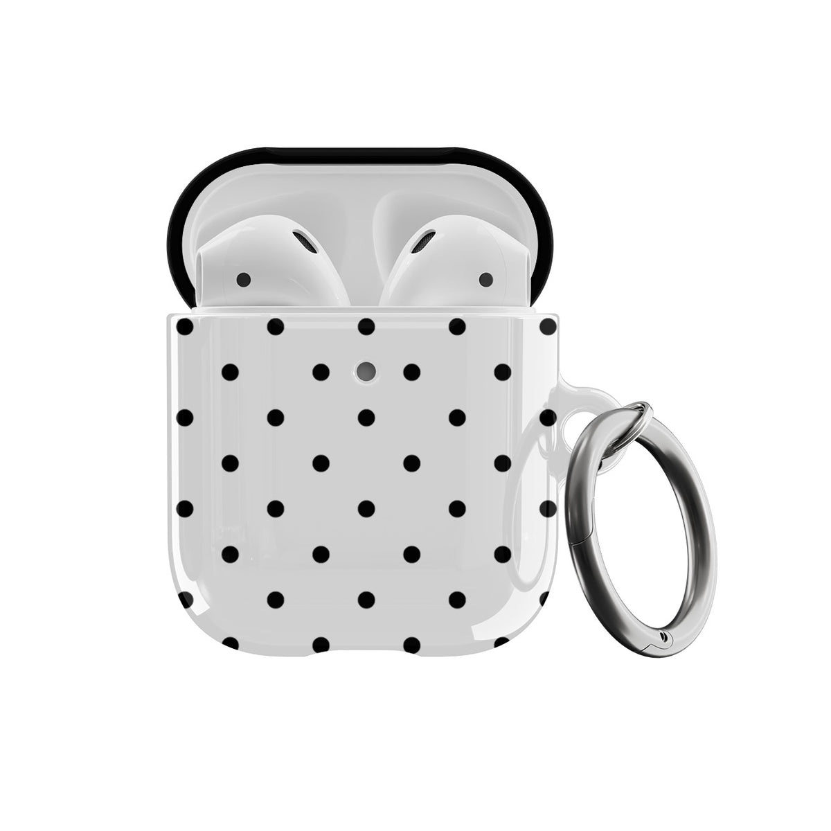 Black Mini Dots AirPods Case