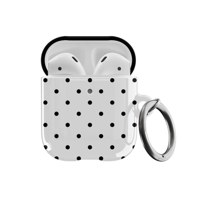 Black Mini Dots AirPods Case
