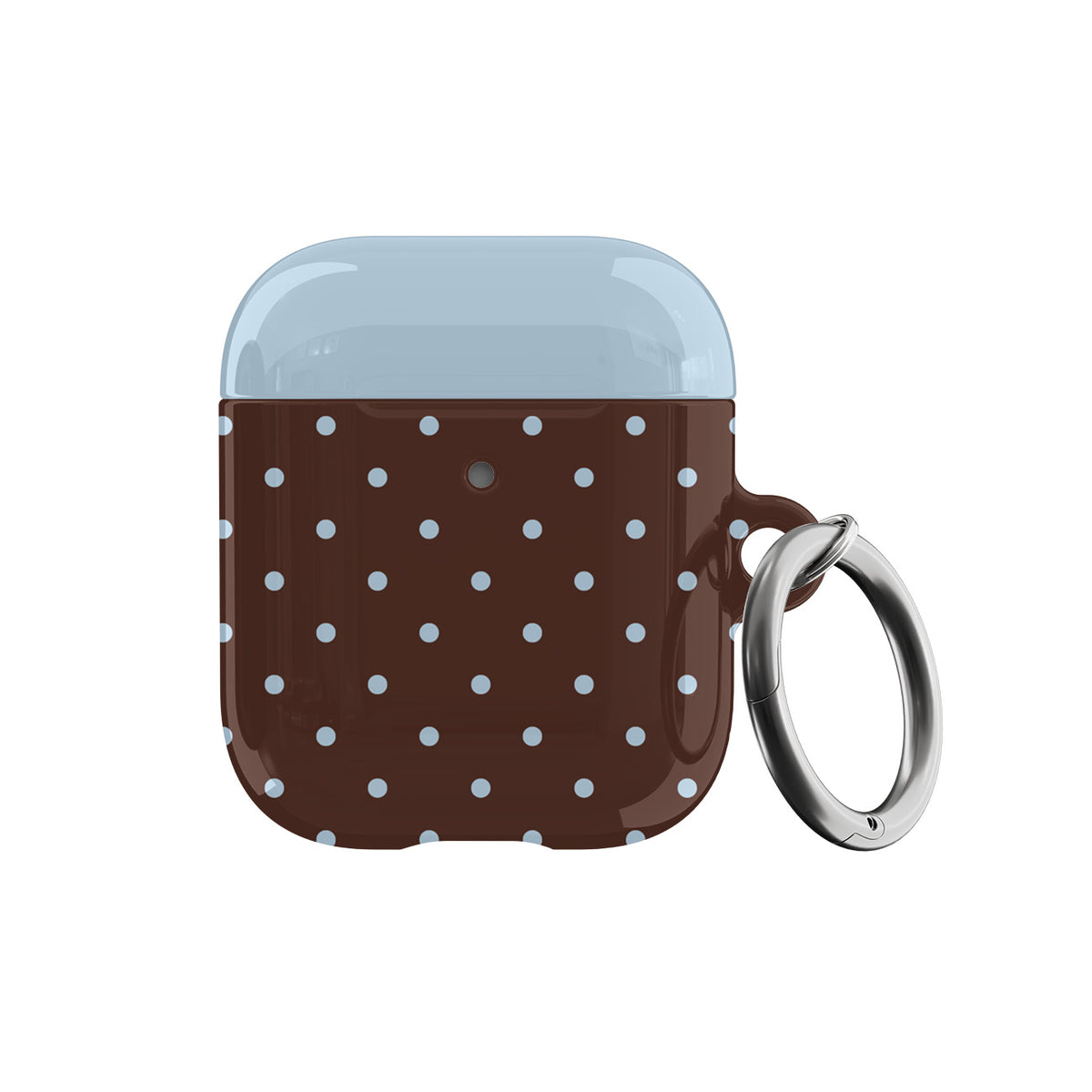 Blue Latte Mini Dots AirPods Case