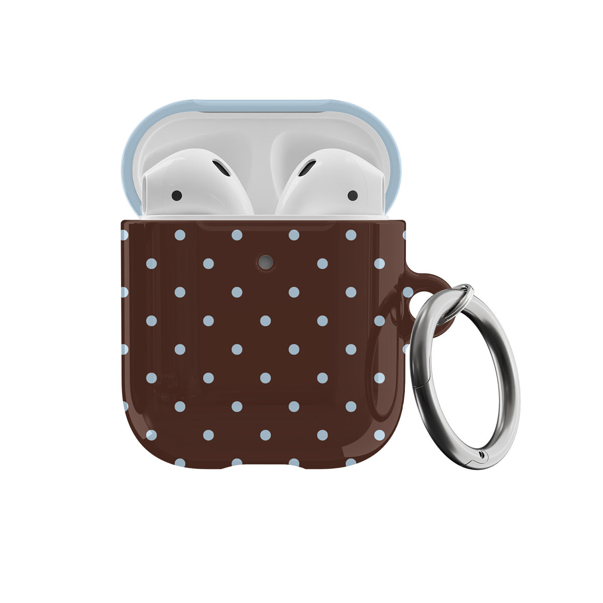 Blue Latte Mini Dots AirPods Case