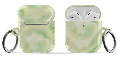 Lime Tie Dye AirPods Case