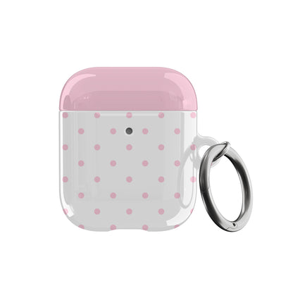 Pink Clouds Mini Dots AirPods Case