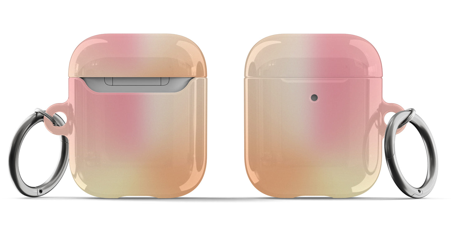 Pink Sunset AirPods Case