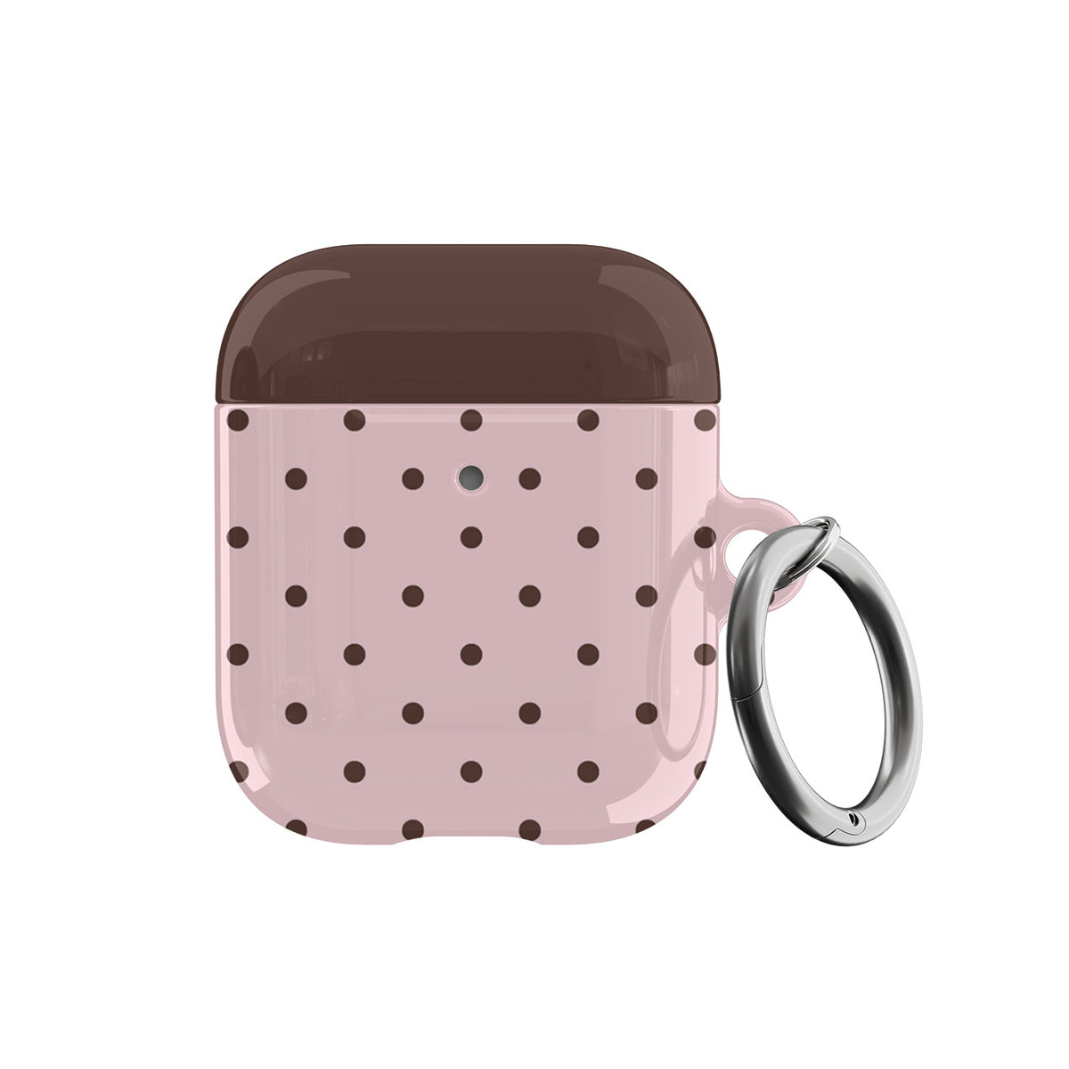 Strawberry Mocha Mini Dots AirPods Case