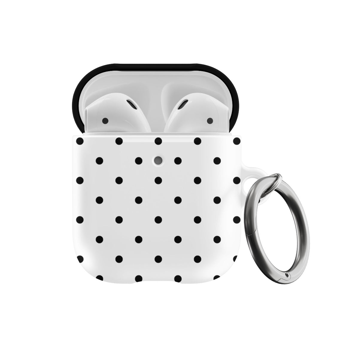 Black Mini Dots AirPods Case