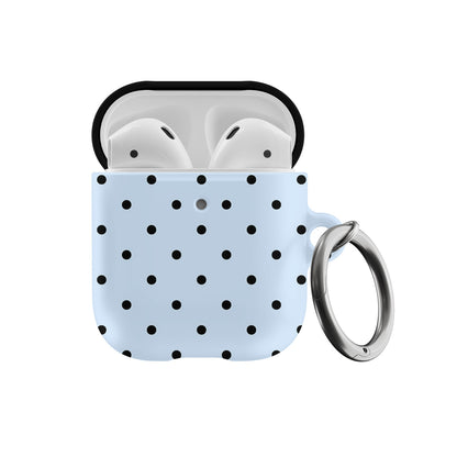 Blue Mini Dots AirPods Case