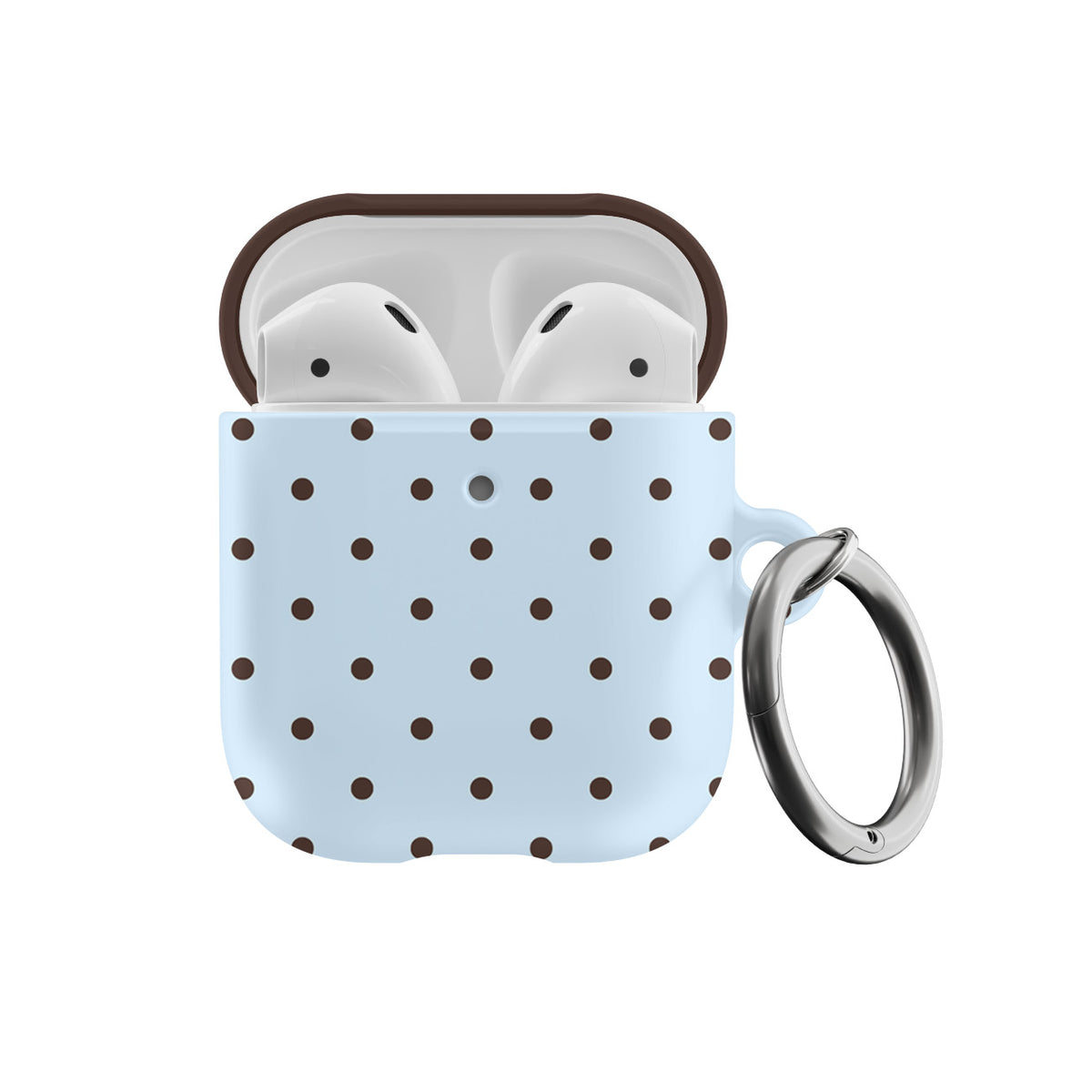 Blueberry Mocha Mini Dots AirPods Case