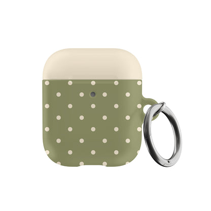 Green Mini Dots AirPods Case