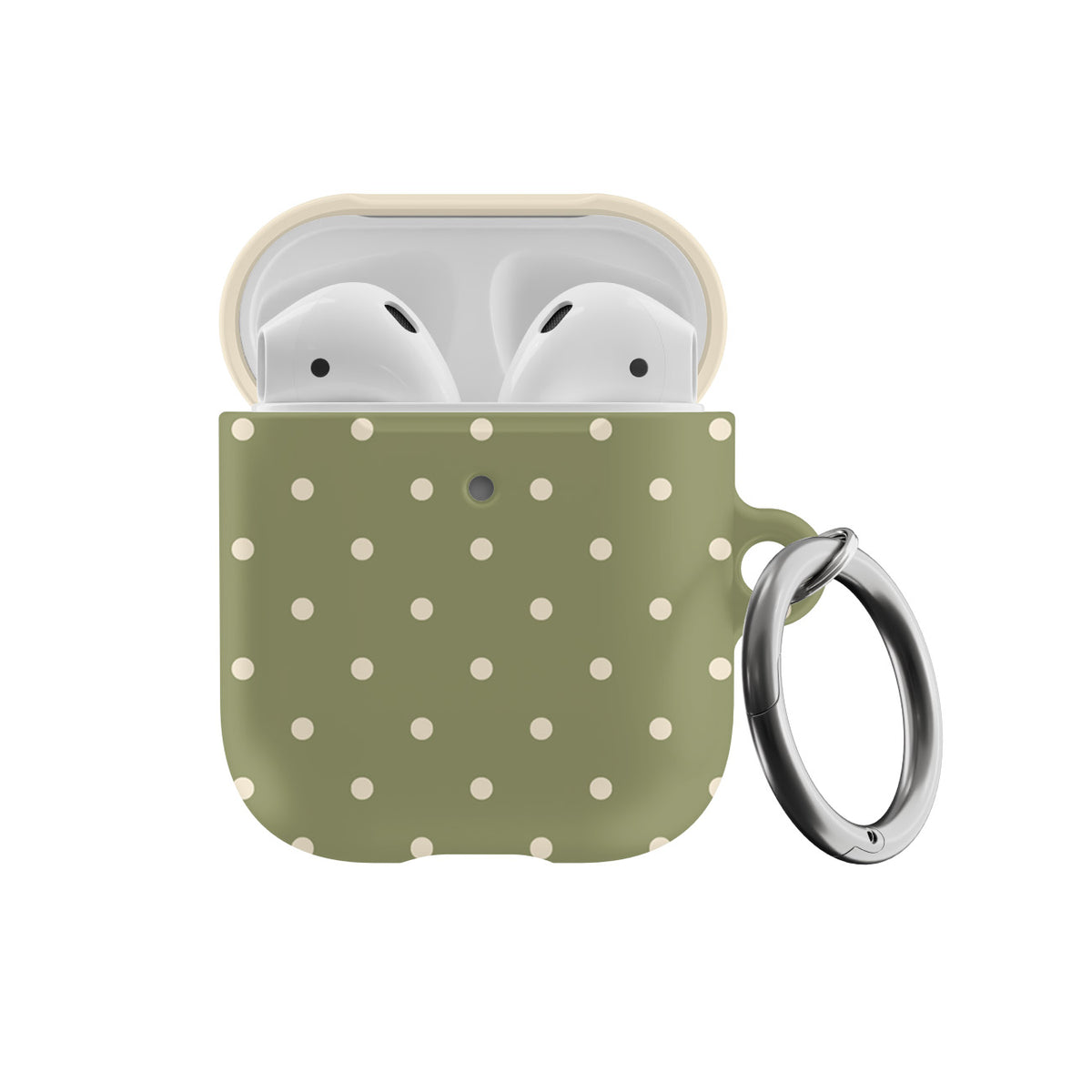 Green Mini Dots AirPods Case