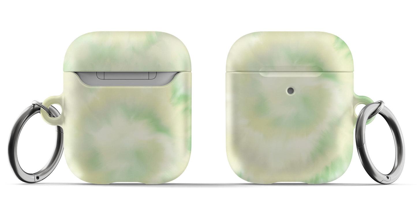 Lime Tie Dye AirPods Case