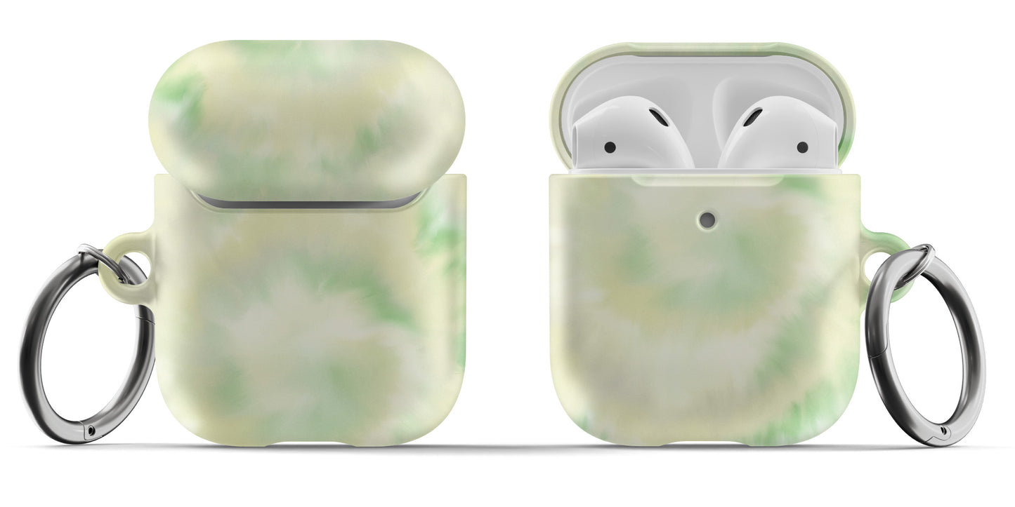 Lime Tie Dye AirPods Case