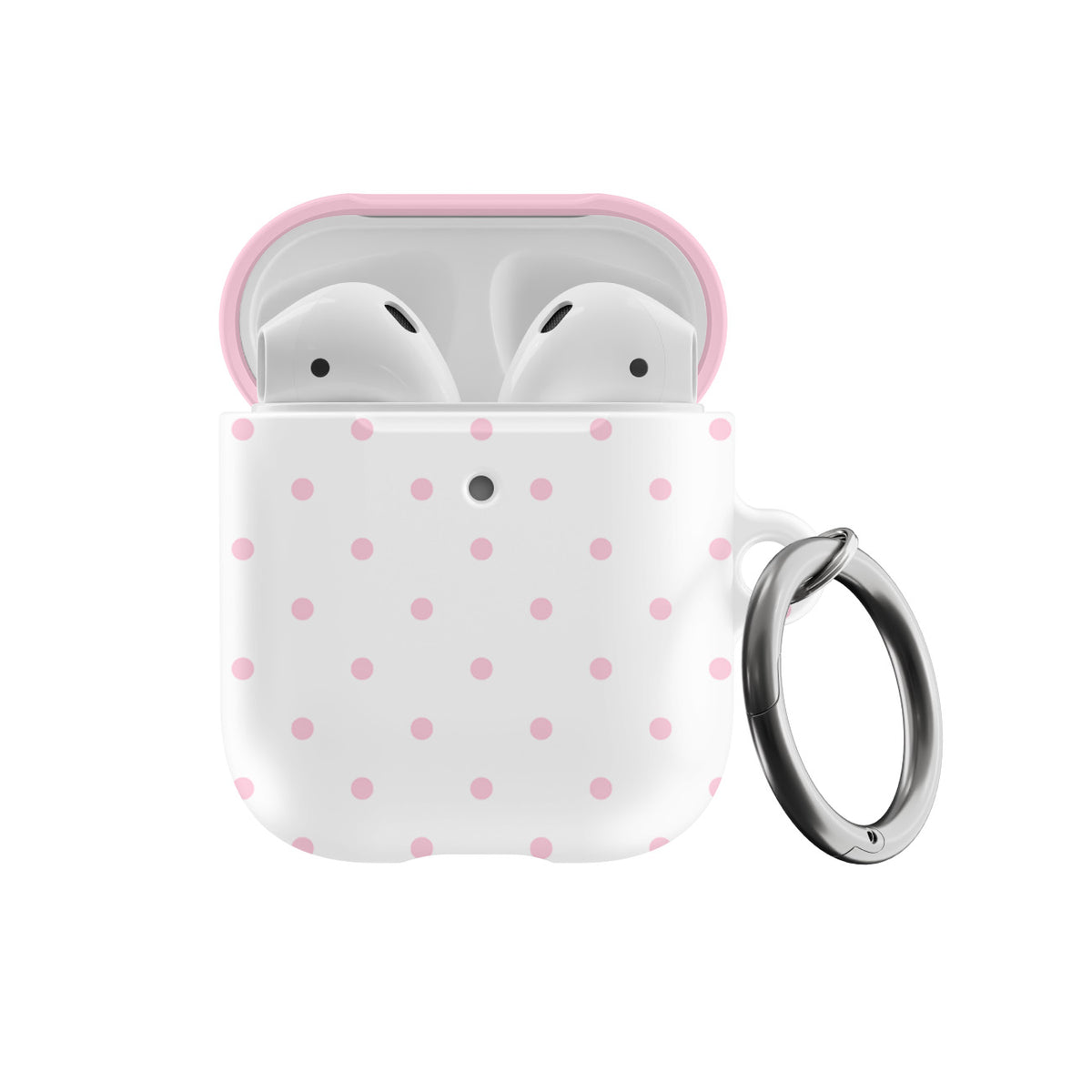 Pink Clouds Mini Dots AirPods Case