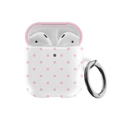 Pink Clouds Mini Dots AirPods Case
