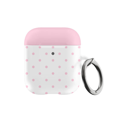 Pink Clouds Mini Dots AirPods Case