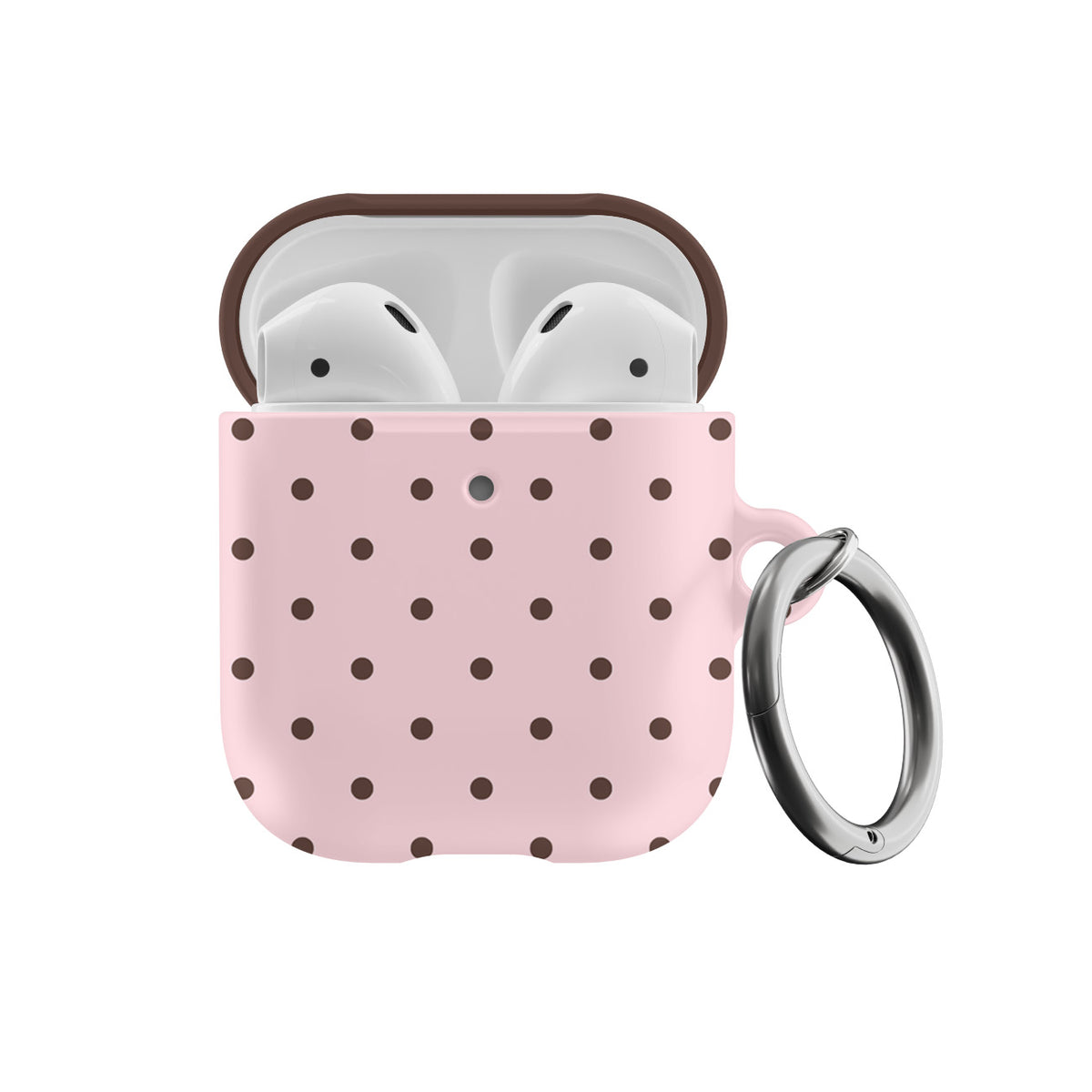 Strawberry Mocha Mini Dots AirPods Case