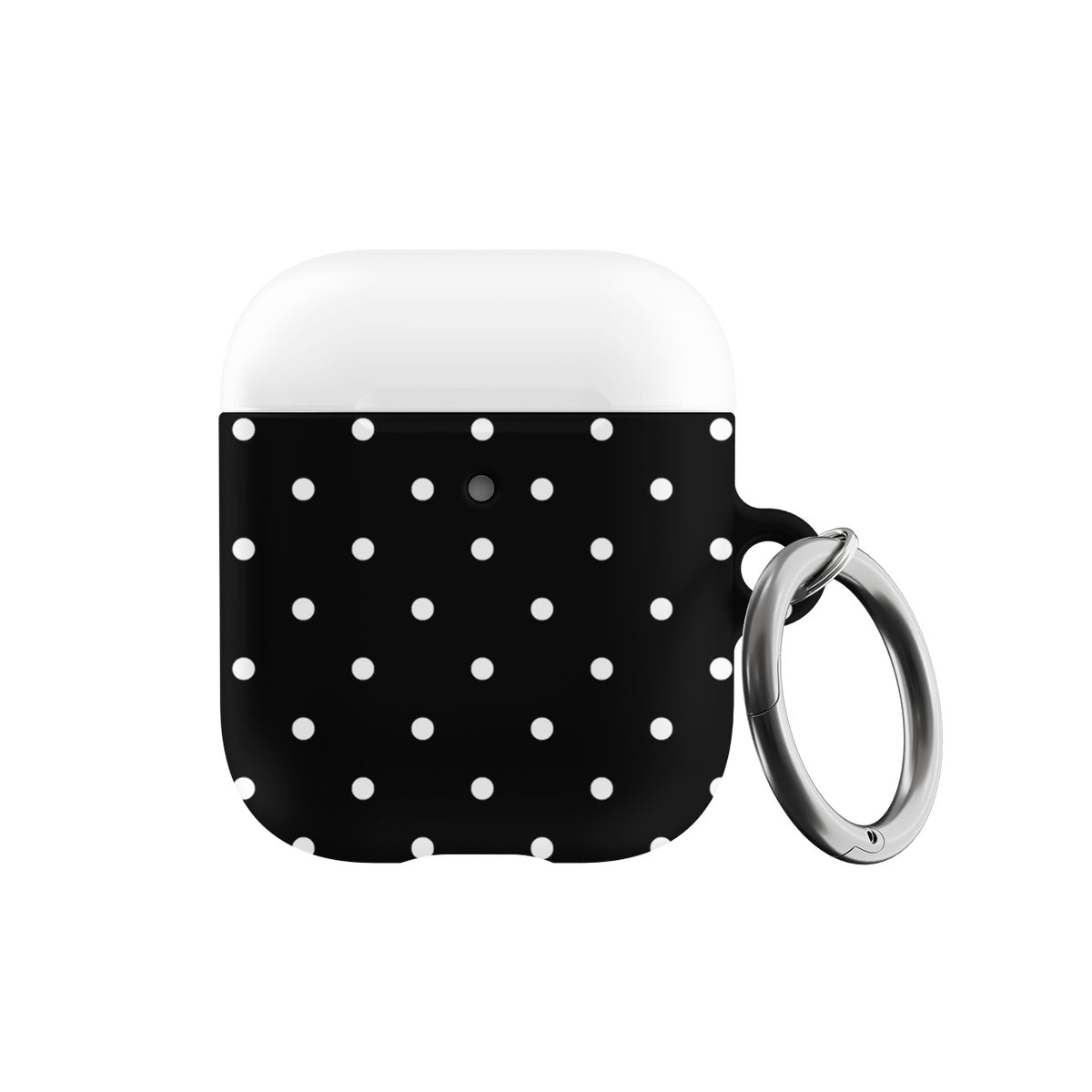 White Mini Dots AirPods Case